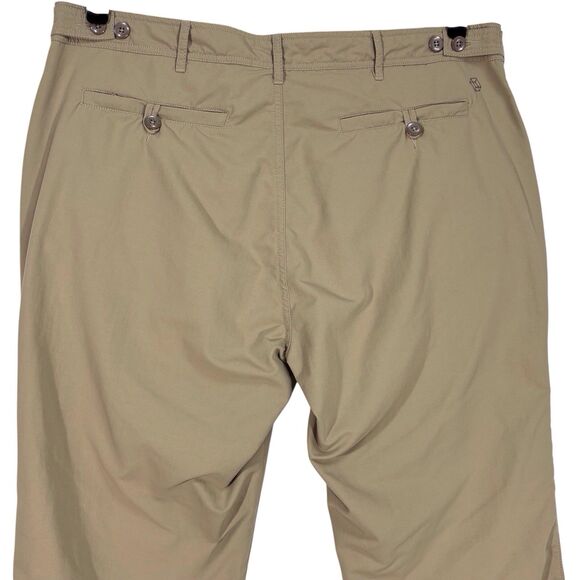 Clothing Arts  P^Cubed Pick-Pocket Proof Nylon Pants Khaki Tan Men's Size 38x32 - Picture 5 of 10